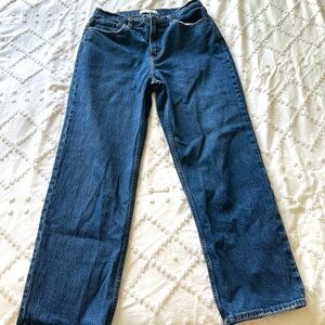 Abercrombie & Fitch High Rise Blue Jeans